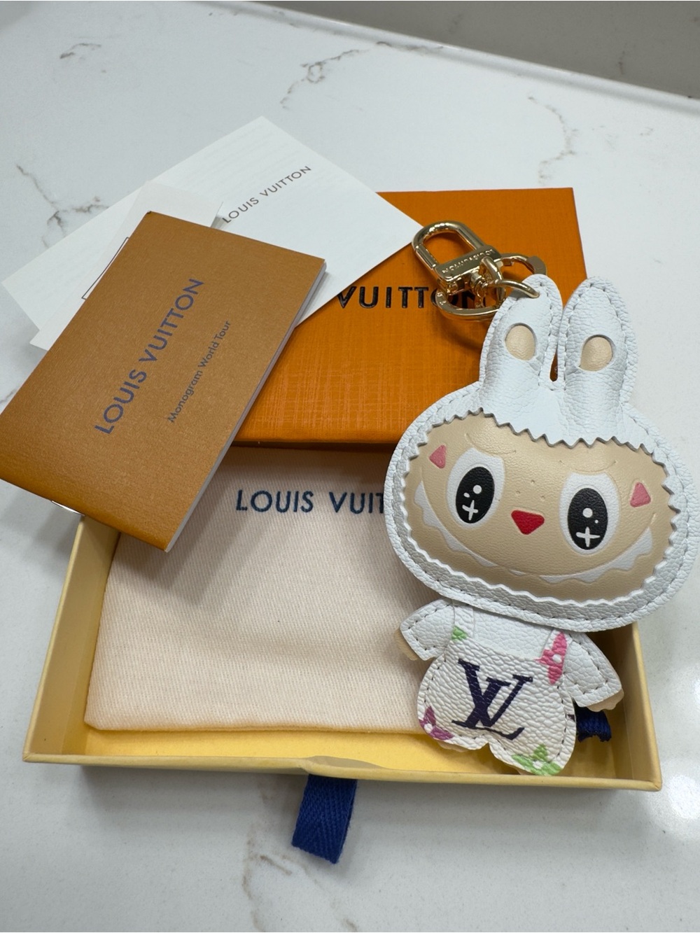 LV Labubu Keychain